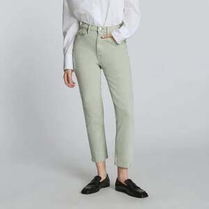 Everlane The Original Cheeky Jean High Rise Straight Leg Sage Green Size 30